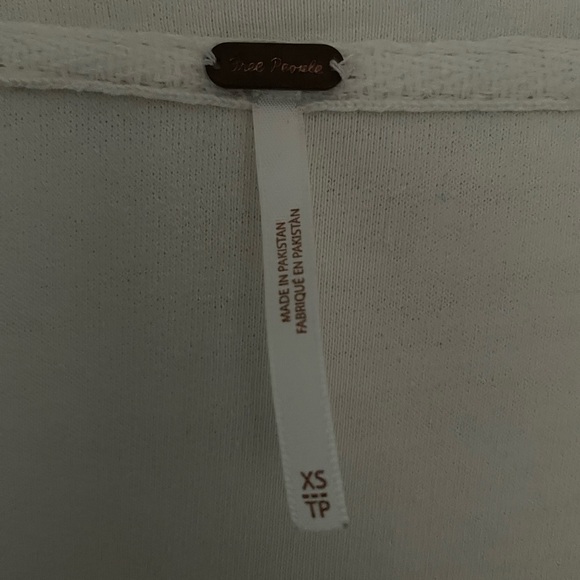 Free People Cream Button-Up Jacket - Picture 3 of 9